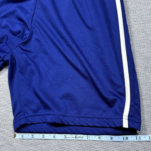 Vintage Pro Spirit Mens Blue Shorts Elastic Drawstring Waist Inner Lining Medium - Picture 11 of 11